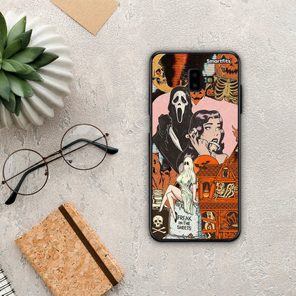 Halloween Collage - Samsung Galaxy J6+ θήκη