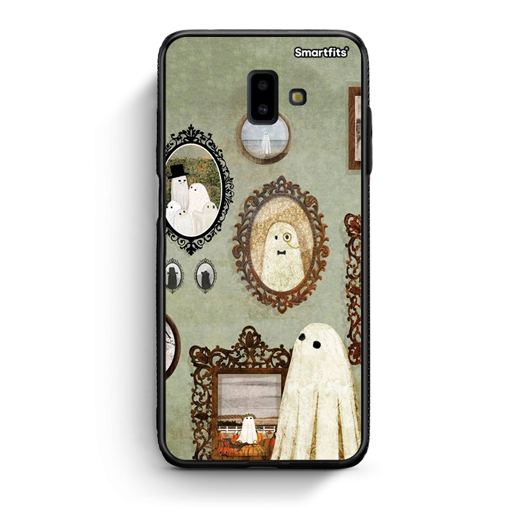 samsung J6+ Halloween Ghost Season Θήκη από τη Smartfits με σχέδιο στο πίσω μέρος και μαύρο περίβλημα | Smartphone case with colorful back and black bezels by Smartfits