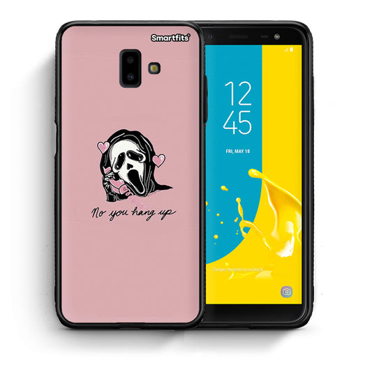 Θήκη Samsung J6+ Halloween Hang Up από τη Smartfits με σχέδιο στο πίσω μέρος και μαύρο περίβλημα | Samsung J6+ Halloween Hang Up case with colorful back and black bezels