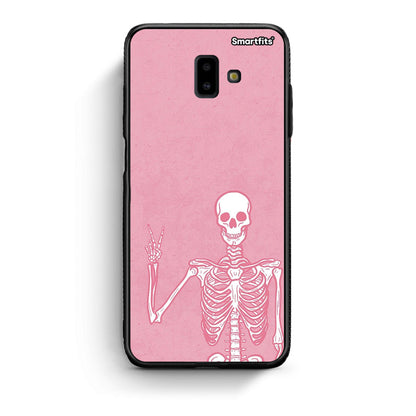 samsung J6+ Halloween Motivation Θήκη από τη Smartfits με σχέδιο στο πίσω μέρος και μαύρο περίβλημα | Smartphone case with colorful back and black bezels by Smartfits
