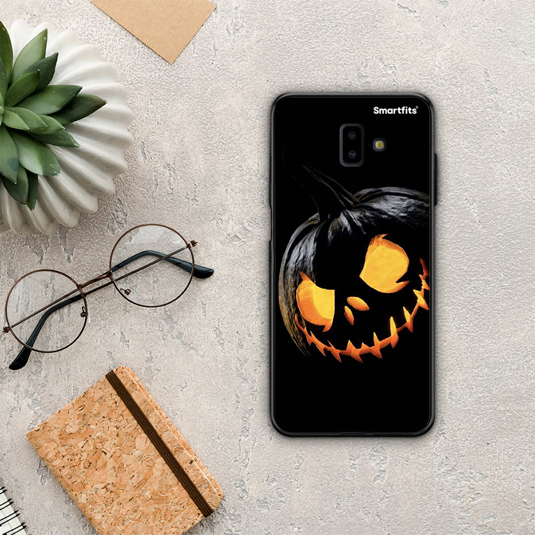 Halloween Scary Pumpkin - Samsung Galaxy J6+ θήκη