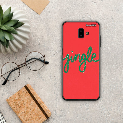 Jingle Xmas - Samsung Galaxy J6+ θήκη