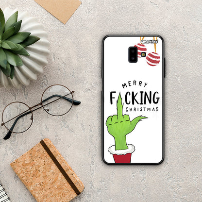 Merry F Xmas - Samsung Galaxy J6+ θήκη