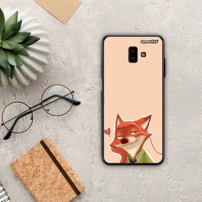 Nick Wilde And Judy Hopps Love 1 - Samsung Galaxy J6+ θήκη