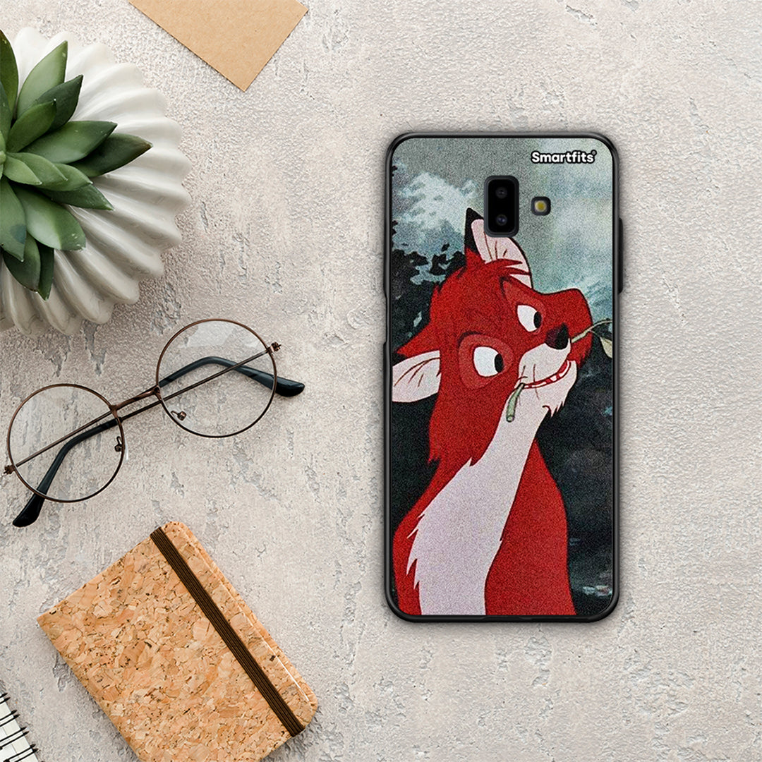 Tod And Vixey Love 1 - Samsung Galaxy J6+ θήκη