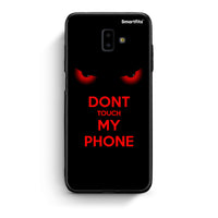 Thumbnail for samsung J6+ Touch My Phone Θήκη από τη Smartfits με σχέδιο στο πίσω μέρος και μαύρο περίβλημα | Smartphone case with colorful back and black bezels by Smartfits