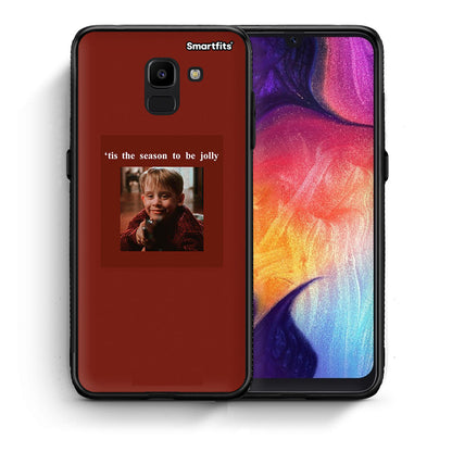 Θήκη Samsung J6 Xmas Ultimate Spirit από τη Smartfits με σχέδιο στο πίσω μέρος και μαύρο περίβλημα | Samsung J6 Xmas Ultimate Spirit case with colorful back and black bezels
