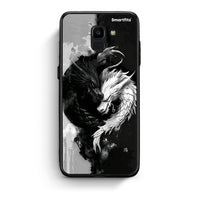 Thumbnail for samsung J6 Yin Yang Θήκη από τη Smartfits με σχέδιο στο πίσω μέρος και μαύρο περίβλημα | Smartphone case with colorful back and black bezels by Smartfits