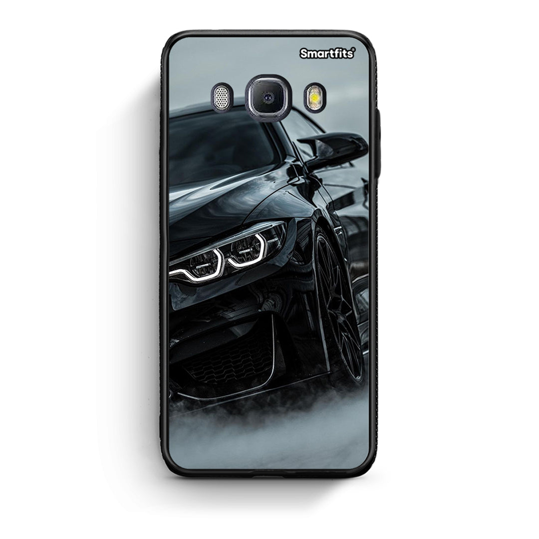 Samsung J7 2016 Black BMW θήκη από τη Smartfits με σχέδιο στο πίσω μέρος και μαύρο περίβλημα | Smartphone case with colorful back and black bezels by Smartfits