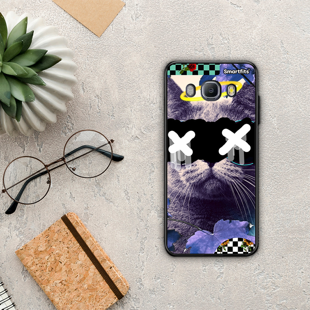 Cat Collage - Samsung Galaxy J7 2016 θήκη