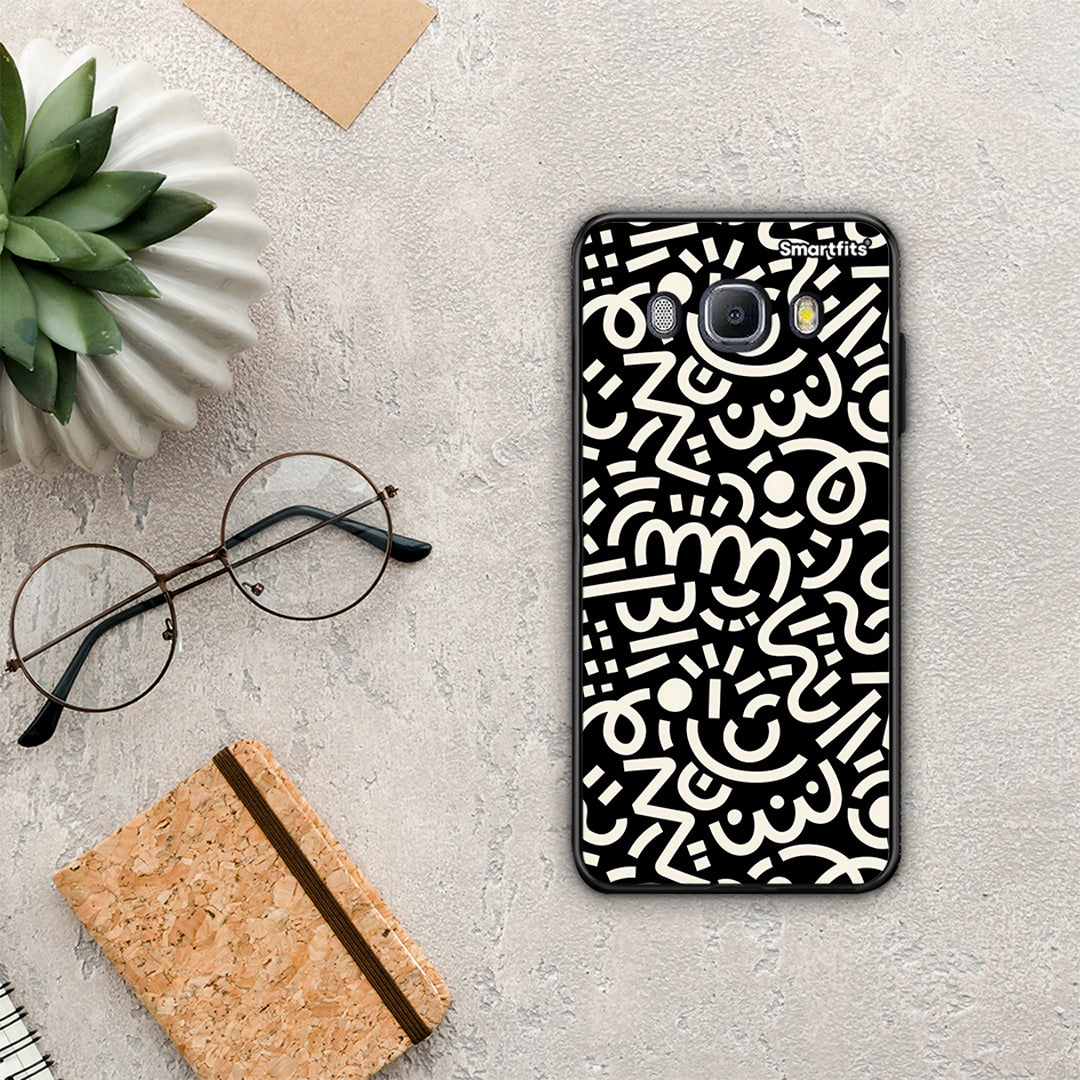 Doodle Art - Samsung Galaxy J7 2016 θήκη