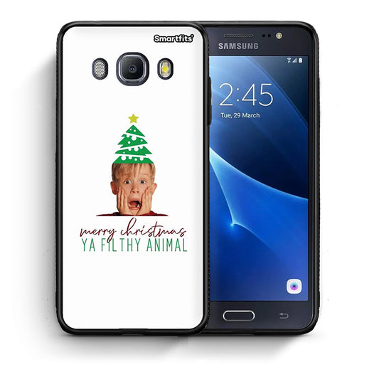 Θήκη Samsung J7 2016 Filthy Animal από τη Smartfits με σχέδιο στο πίσω μέρος και μαύρο περίβλημα | Samsung J7 2016 Filthy Animal case with colorful back and black bezels