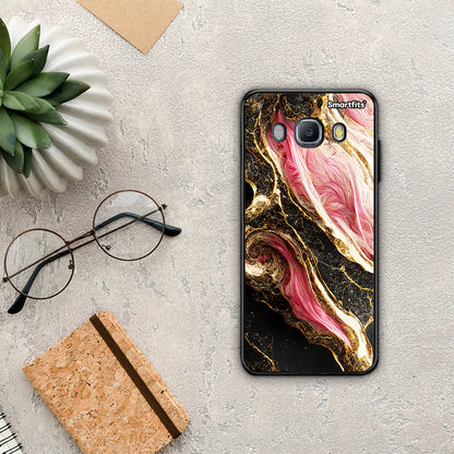 Glamorous Pink Marble - Samsung Galaxy J7 2016 θήκη