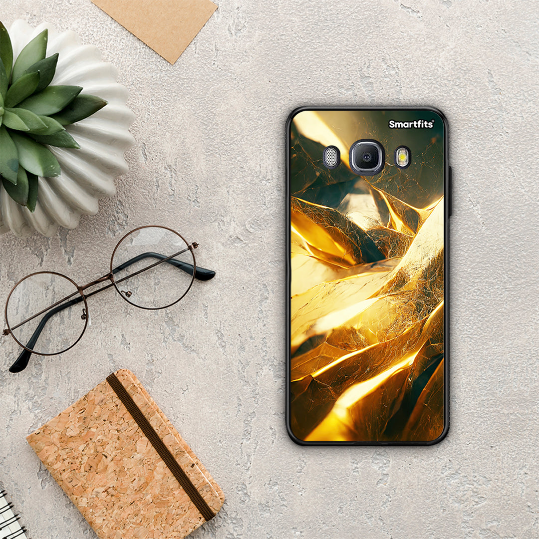 Real Gold - Samsung Galaxy J7 2016 θήκη