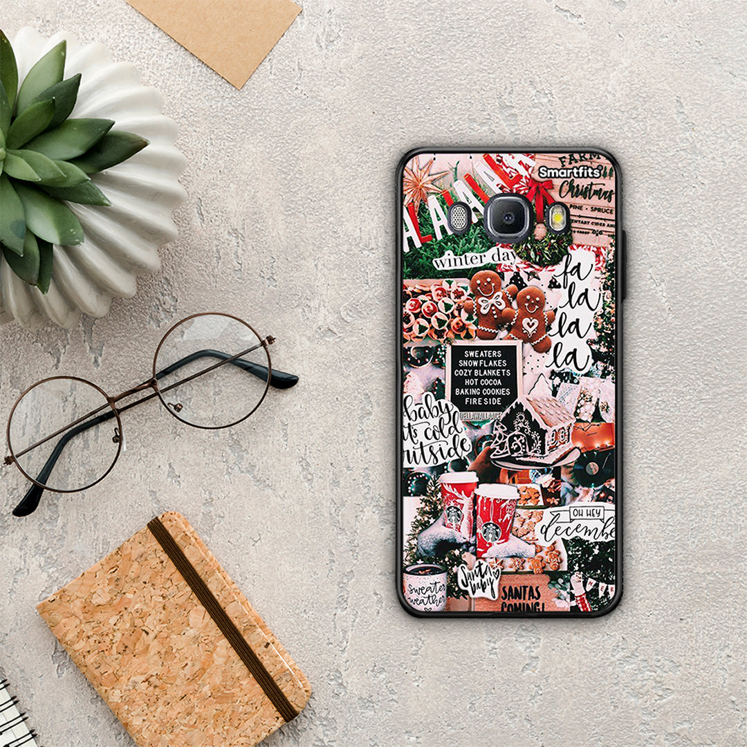 Xmas Habbits - Samsung Galaxy J7 2016 θήκη