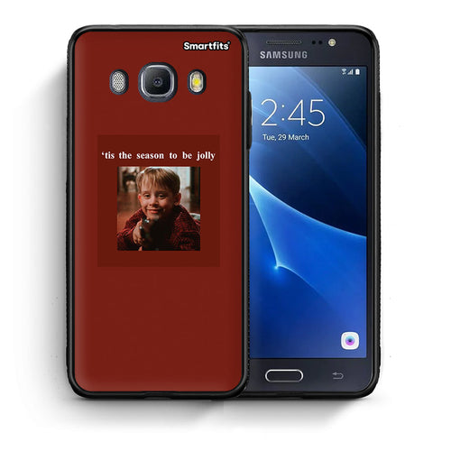 Θήκη Samsung J7 2016 Xmas Ultimate Spirit από τη Smartfits με σχέδιο στο πίσω μέρος και μαύρο περίβλημα | Samsung J7 2016 Xmas Ultimate Spirit case with colorful back and black bezels