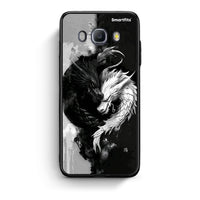 Thumbnail for Samsung J7 2016 Yin Yang θήκη από τη Smartfits με σχέδιο στο πίσω μέρος και μαύρο περίβλημα | Smartphone case with colorful back and black bezels by Smartfits