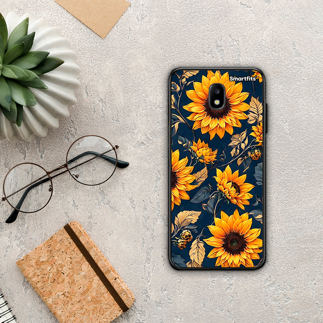 Autumn Sunflowers - Samsung Galaxy J5 2017 θήκη
