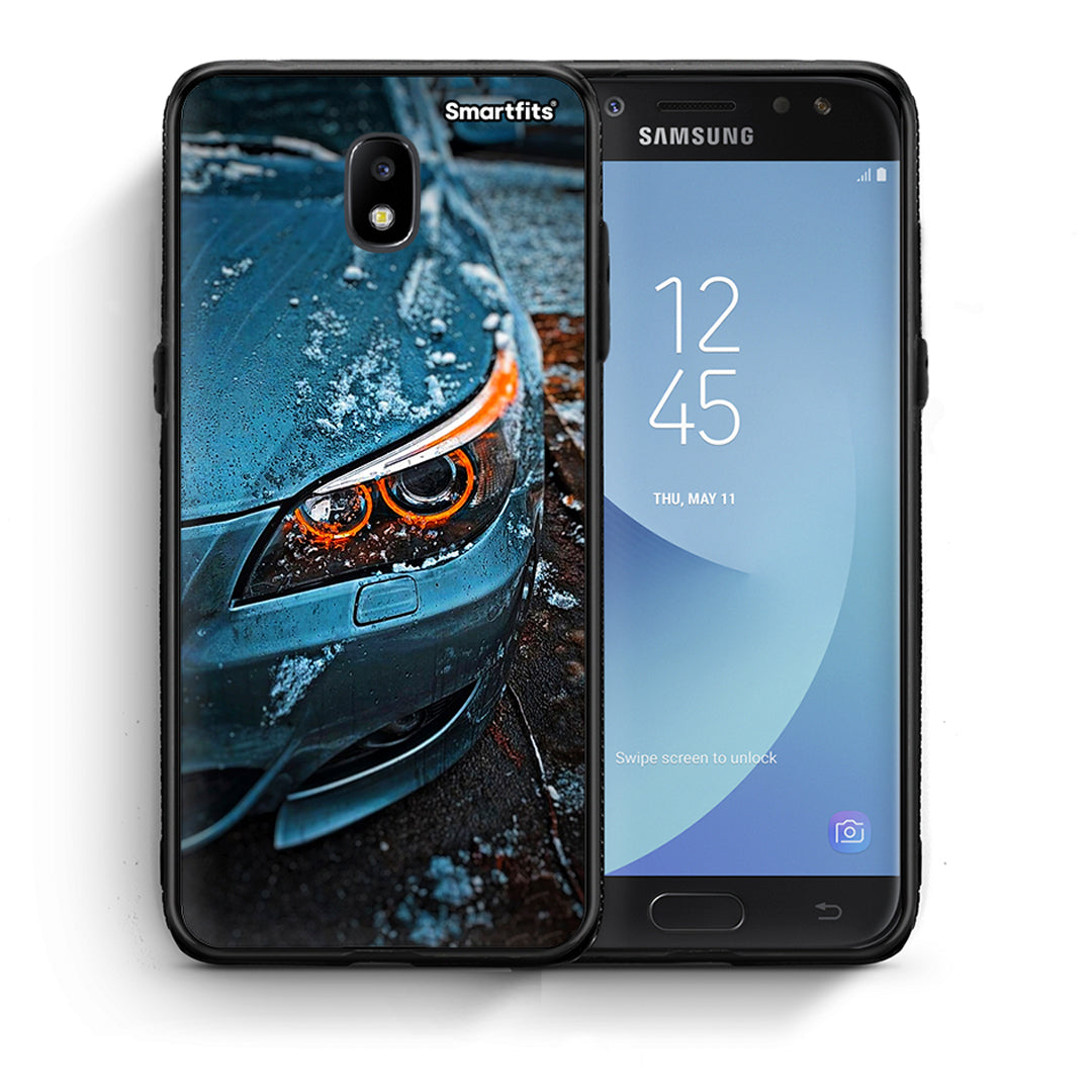 Θήκη Samsung J5 2017 Bmw E60 από τη Smartfits με σχέδιο στο πίσω μέρος και μαύρο περίβλημα | Samsung J5 2017 Bmw E60 case with colorful back and black bezels