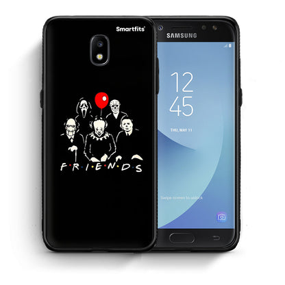 Θήκη Samsung J5 2017 Halloween Friends από τη Smartfits με σχέδιο στο πίσω μέρος και μαύρο περίβλημα | Samsung J5 2017 Halloween Friends case with colorful back and black bezels