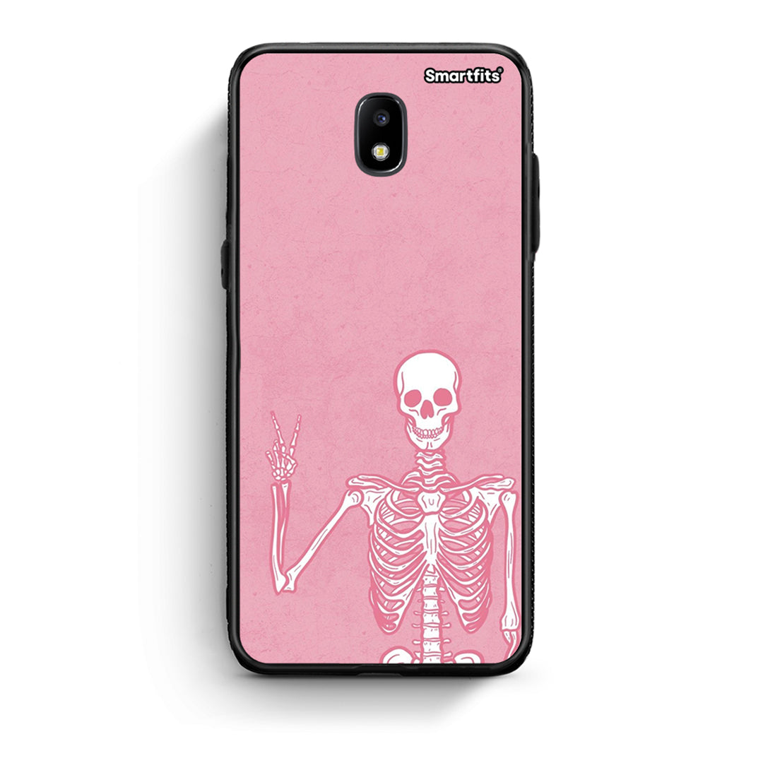 Samsung J7 2017 Halloween Motivation θήκη από τη Smartfits με σχέδιο στο πίσω μέρος και μαύρο περίβλημα | Smartphone case with colorful back and black bezels by Smartfits