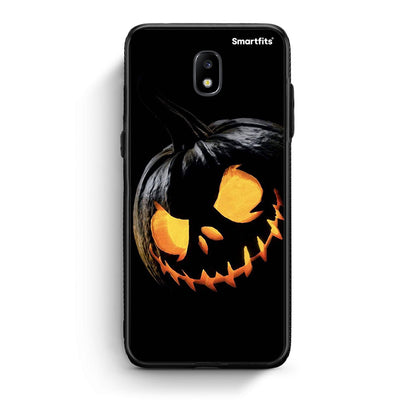 Samsung J5 2017 Halloween Scary Pumpkin θήκη από τη Smartfits με σχέδιο στο πίσω μέρος και μαύρο περίβλημα | Smartphone case with colorful back and black bezels by Smartfits