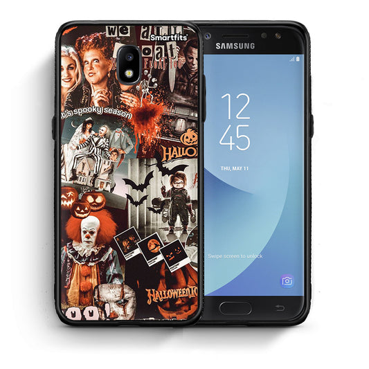 Θήκη Samsung J5 2017 Halloween Spooky Season από τη Smartfits με σχέδιο στο πίσω μέρος και μαύρο περίβλημα | Samsung J5 2017 Halloween Spooky Season case with colorful back and black bezels