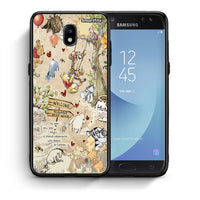 Thumbnail for Θήκη Samsung J7 2017 Happy Friends από τη Smartfits με σχέδιο στο πίσω μέρος και μαύρο περίβλημα | Samsung J7 2017 Happy Friends case with colorful back and black bezels