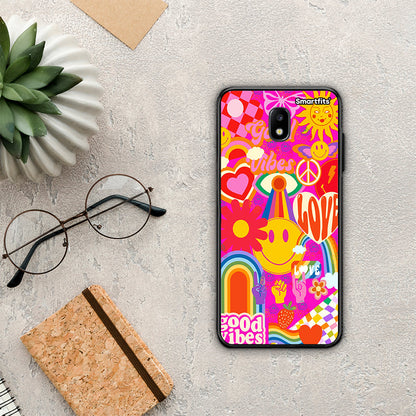 Hippie Love - Samsung Galaxy J7 2017 θήκη