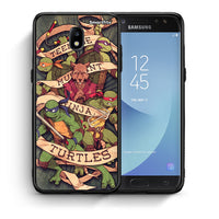 Thumbnail for Θήκη Samsung J5 2017 Ninja Turtles από τη Smartfits με σχέδιο στο πίσω μέρος και μαύρο περίβλημα | Samsung J5 2017 Ninja Turtles case with colorful back and black bezels