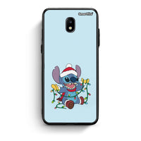 Thumbnail for Samsung J7 2017 Santa Stich θήκη από τη Smartfits με σχέδιο στο πίσω μέρος και μαύρο περίβλημα | Smartphone case with colorful back and black bezels by Smartfits