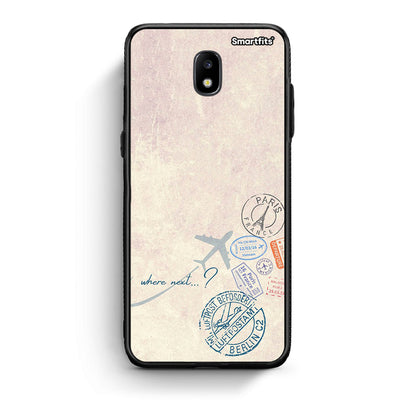 Samsung J5 2017 Where Next θήκη από τη Smartfits με σχέδιο στο πίσω μέρος και μαύρο περίβλημα | Smartphone case with colorful back and black bezels by Smartfits