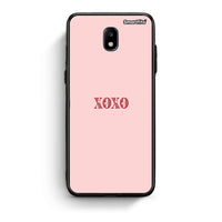 Thumbnail for Samsung J7 2017 XOXO Love θήκη από τη Smartfits με σχέδιο στο πίσω μέρος και μαύρο περίβλημα | Smartphone case with colorful back and black bezels by Smartfits