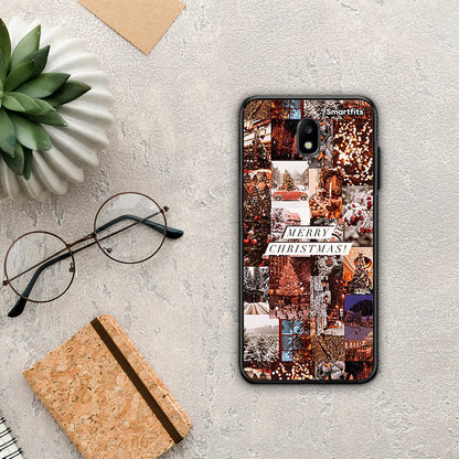 Xmas Collage - Samsung Galaxy J7 2017 θήκη