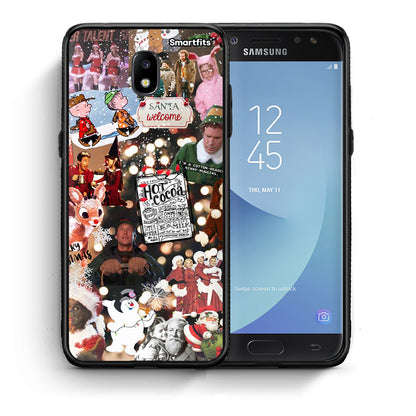 Θήκη Samsung J5 2017 Xmas Movies από τη Smartfits με σχέδιο στο πίσω μέρος και μαύρο περίβλημα | Samsung J5 2017 Xmas Movies case with colorful back and black bezels