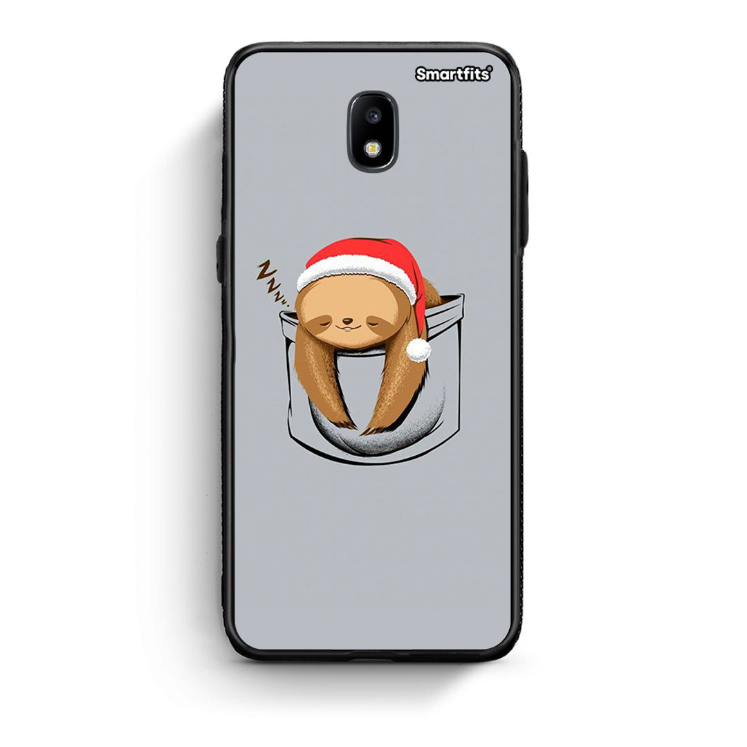 Samsung J5 2017 Xmas Zzzz θήκη από τη Smartfits με σχέδιο στο πίσω μέρος και μαύρο περίβλημα | Smartphone case with colorful back and black bezels by Smartfits