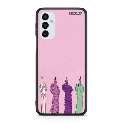 Samsung M13 Halloween Be A Lady θήκη από τη Smartfits με σχέδιο στο πίσω μέρος και μαύρο περίβλημα | Smartphone case with colorful back and black bezels by Smartfits