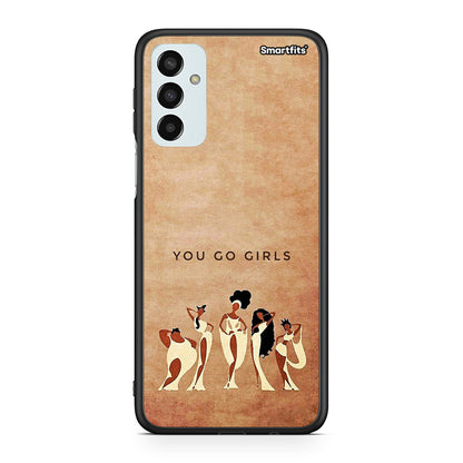 Samsung M13 You Go Girl θήκη από τη Smartfits με σχέδιο στο πίσω μέρος και μαύρο περίβλημα | Smartphone case with colorful back and black bezels by Smartfits