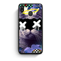 Thumbnail for Samsung M20 Cat Collage θήκη από τη Smartfits με σχέδιο στο πίσω μέρος και μαύρο περίβλημα | Smartphone case with colorful back and black bezels by Smartfits