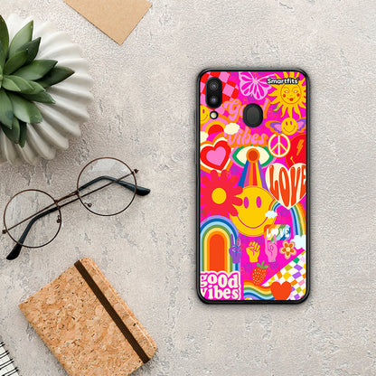 Hippie Love - Samsung Galaxy M20 θήκη