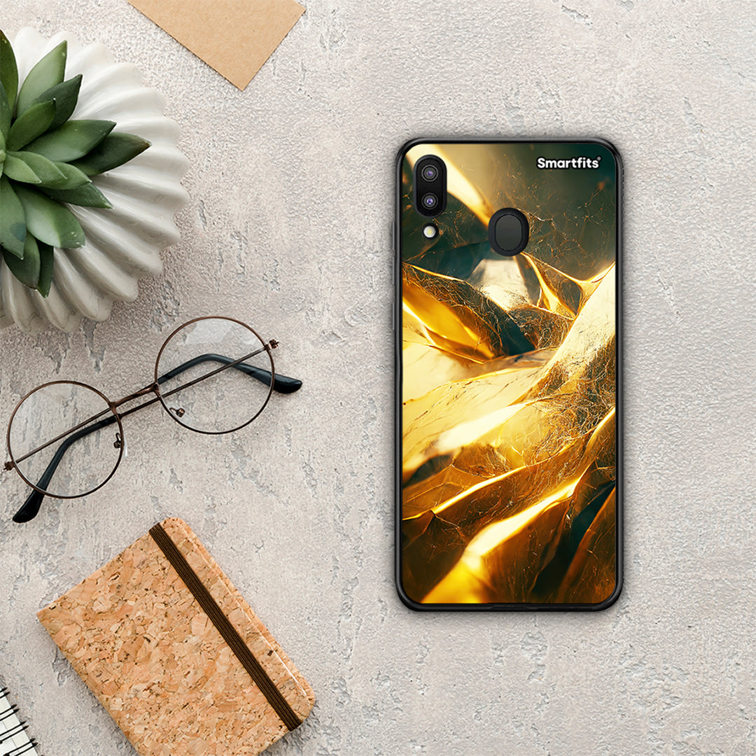 Real Gold - Samsung Galaxy M20 θήκη