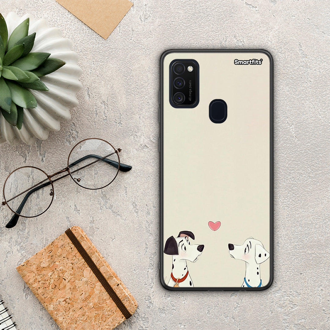 Dalmatians Love - Samsung Galaxy M21 / M30s θήκη