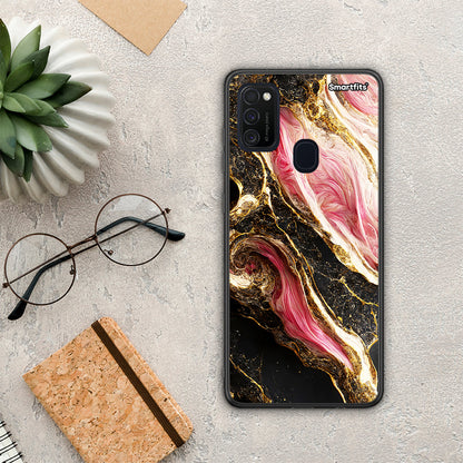 Glamorous Pink Marble - Samsung Galaxy M21 / M30s θήκη