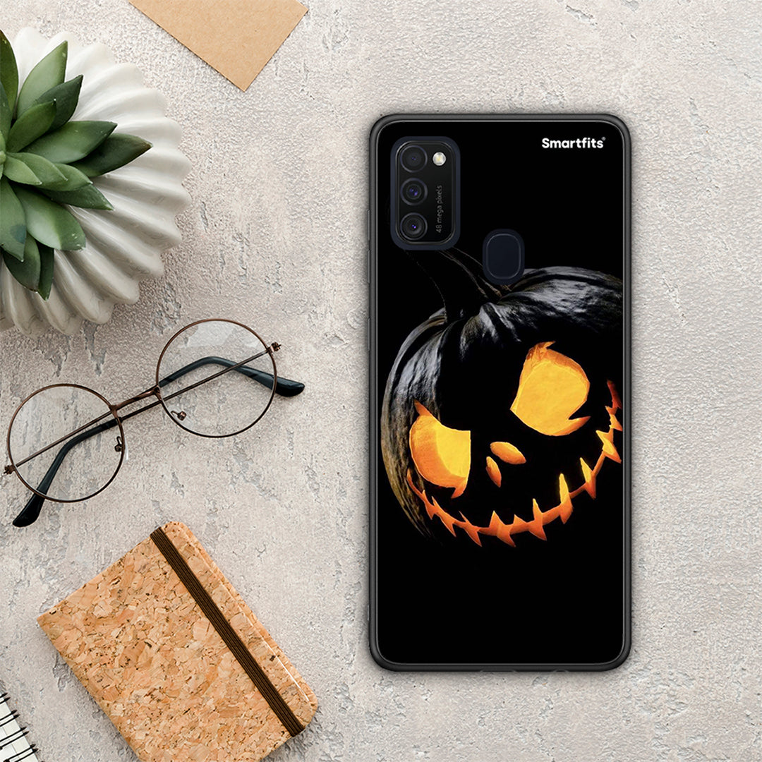 Halloween Scary Pumpkin - Samsung Galaxy M21 / M30s θήκη