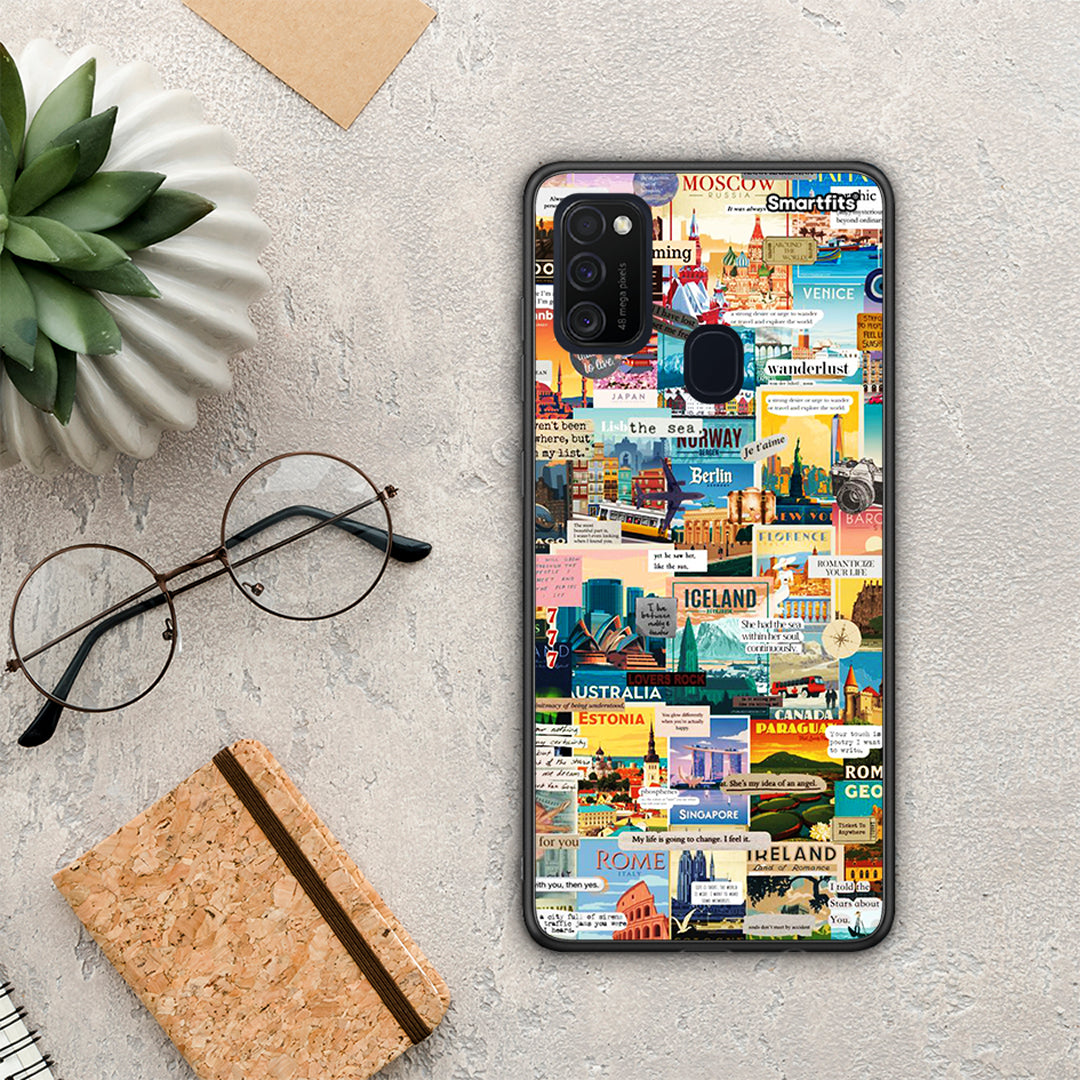 Live To Travel - Samsung Galaxy M21 / M30s θήκη