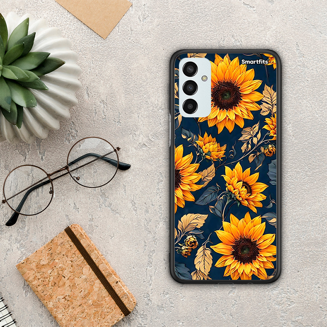 Autumn Sunflowers - Samsung Galaxy M23 / F23 θήκη