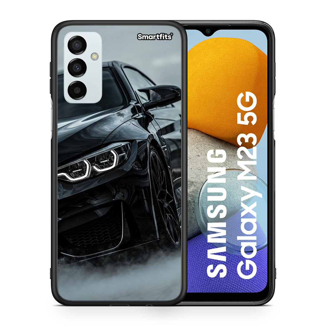 Θήκη Samsung M23 Black BMW από τη Smartfits με σχέδιο στο πίσω μέρος και μαύρο περίβλημα | Samsung M23 Black BMW case with colorful back and black bezels