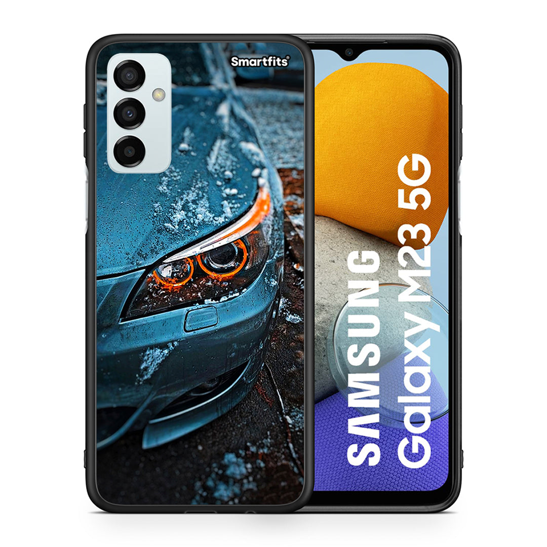 Θήκη Samsung M23 Bmw E60 από τη Smartfits με σχέδιο στο πίσω μέρος και μαύρο περίβλημα | Samsung M23 Bmw E60 case with colorful back and black bezels