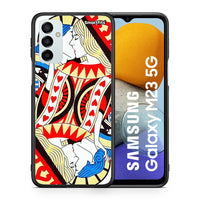 Thumbnail for Θήκη Samsung M23 Card Love από τη Smartfits με σχέδιο στο πίσω μέρος και μαύρο περίβλημα | Samsung M23 Card Love case with colorful back and black bezels