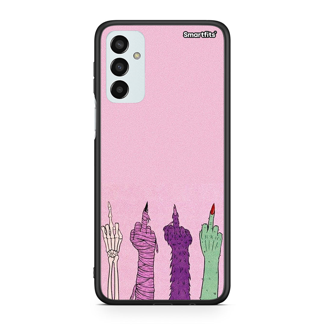Samsung M23 Halloween Be A Lady θήκη από τη Smartfits με σχέδιο στο πίσω μέρος και μαύρο περίβλημα | Smartphone case with colorful back and black bezels by Smartfits